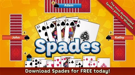 ♠ Adaptive AI bots. . Download free spades game